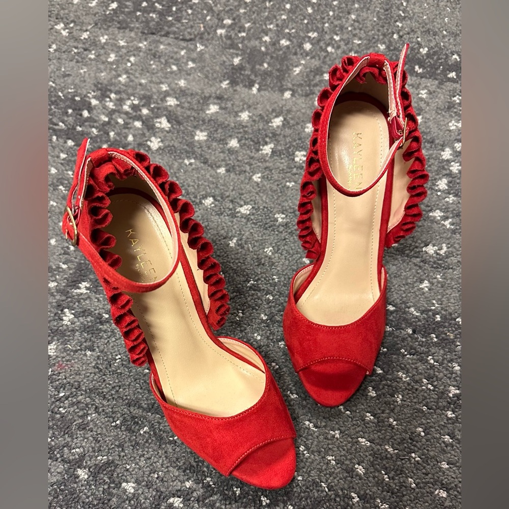 Kayleen By Los Angeles Women's Shoes RED
